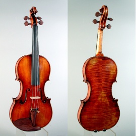 <p>
	Violin.<br />
	Inspired by G. Guarneri "Del Gesu" 1742 "Il Cannone"<br />
	A. Andreev 2000<br />
	/ Antique Finish /</p>
