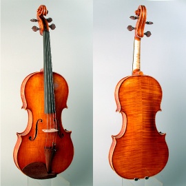 <p>
	Viola.<br />
	Inspired by A. Stradivari 1710<br />
	A. Andreev 2002<br />
	/ New Cremonese Style /</p>

