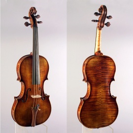 <p>
	Violin.<br />
	Inspired by A. Stradivari 1715<br />
	A. Andreev 2002<br />
	/ Antique Finish /</p>
