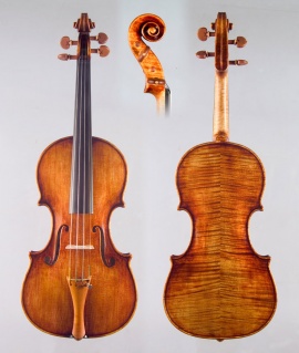 <p>
	Violin inspired by<br />
	G.B. Guadagnini 1752<br />
	A.Andreev 2007<br />
	/ Antique Finish /</p>
