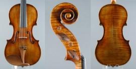 <p>
	Violin.<br />
	Inspired by G. Guarneri "Del Gesu" 1741<br />
	A. Andreev 2000<br />
	/ Antique Finish /</p>
